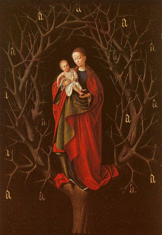 Petrus Christus Our Lady of the Barren Tree oil painting image